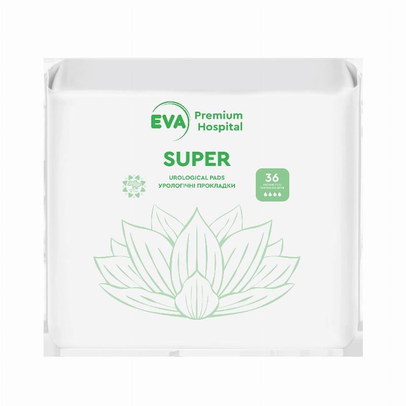 Урологічні прокладки EVA premium hospital Super